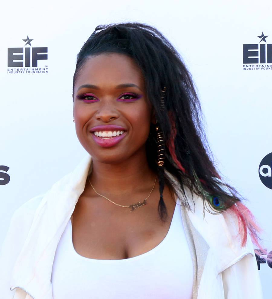 Jennifer Hudson's holiday home took workers four days to light up