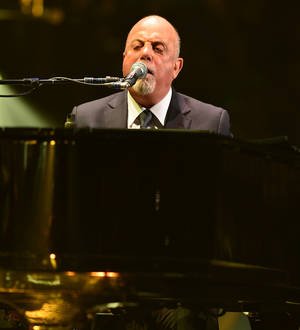 Billy Joel rocks out with Brian Johnson