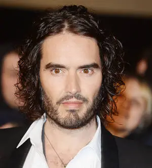 Russell Brand threatened with arrest during Fox News protest