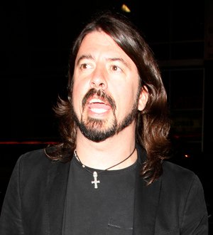 Dave Grohl receives giant drumsticks honour