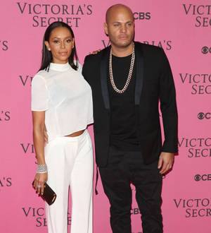 Melanie Brown's husband denies marriage is on the rocks