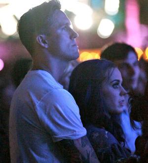 Flirty Katy Perry shows off new romance at Coachella