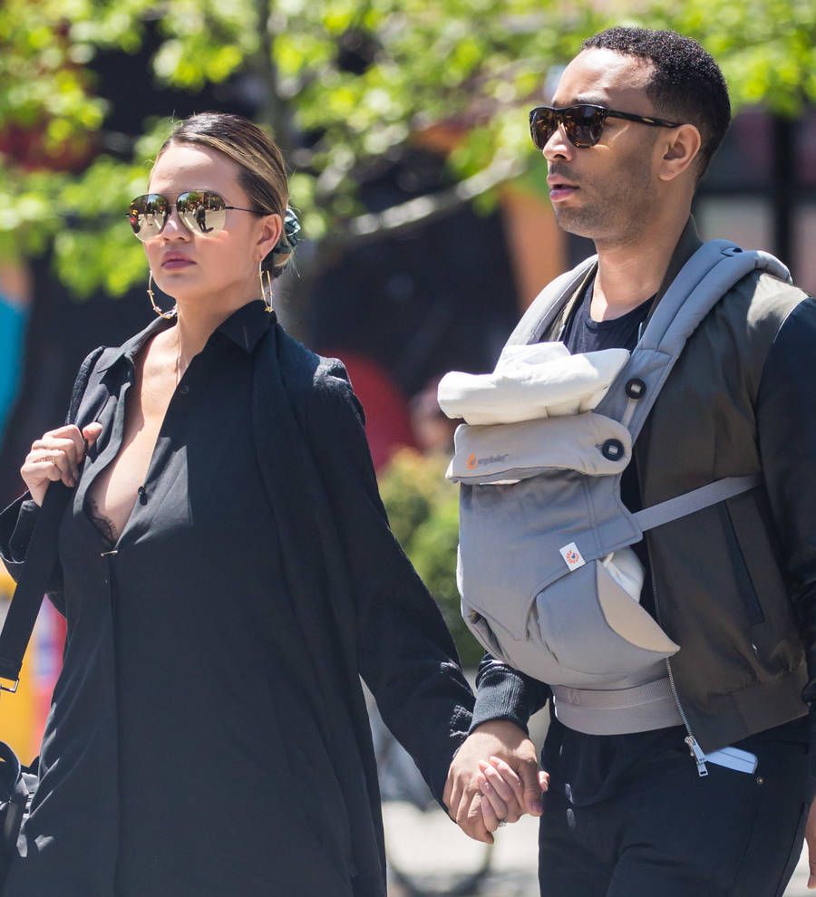 Chrissy Teigen: 'Pregnancy workouts helped post-baby slim down'