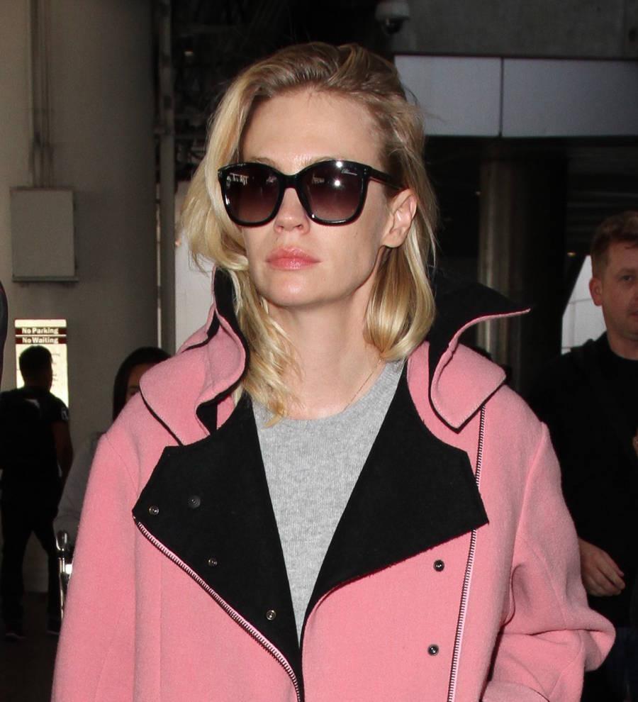 January Jones: 'There's been no stigma as a single mother'
