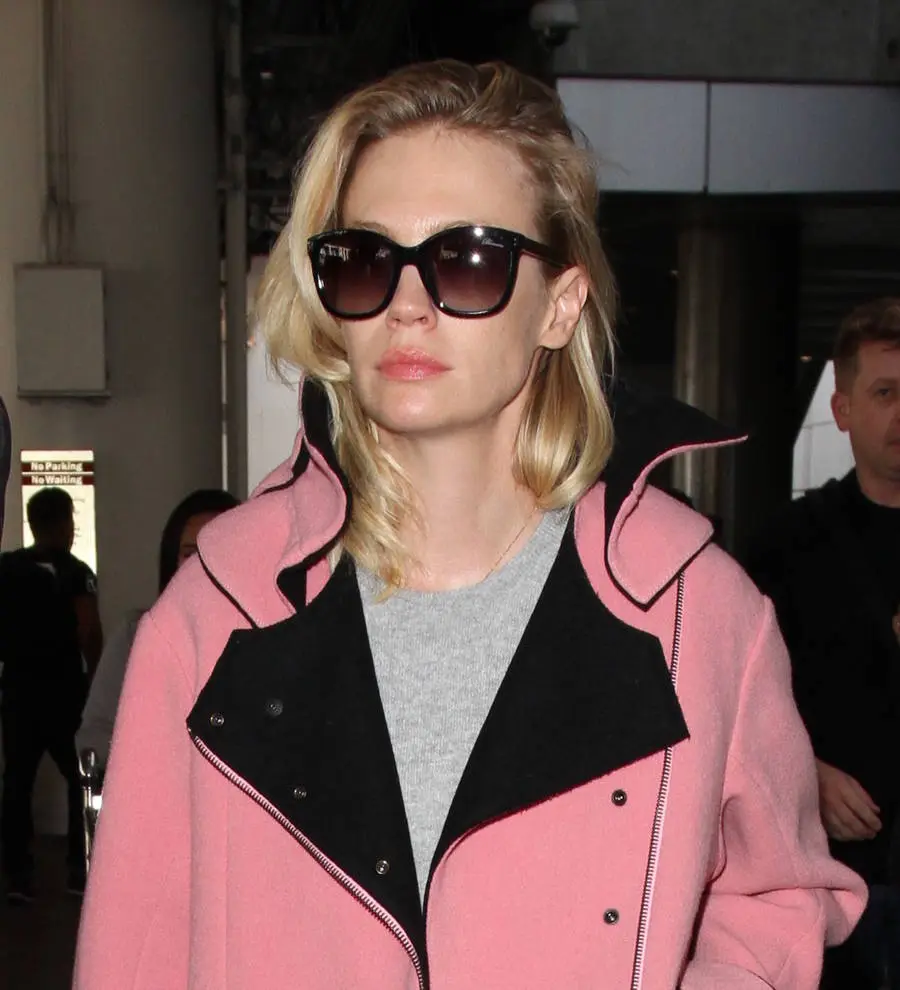 January Jones: 'There's been no stigma as a single mother'