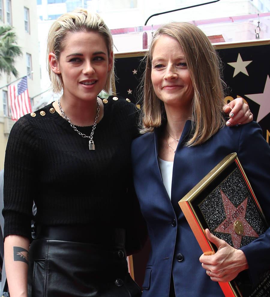 Kristen Stewart praises 'baller' Jodie Foster at Walk of Fame ceremony