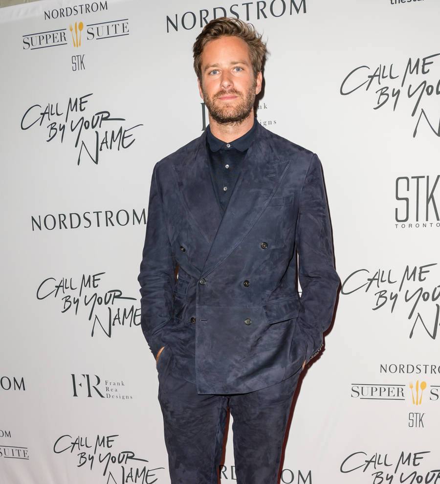 Armie Hammer defends relationship in Call Me by Your Name