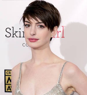 Joseph Gordon-Levitt fixed Anne Hathaway's dress at Critics' Choice Awards