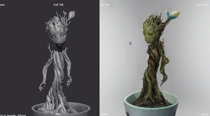 The Origins of Baby Groot!