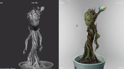 The Origins of Baby Groot!