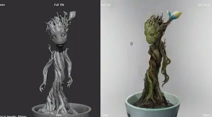 The Origins of Baby Groot!