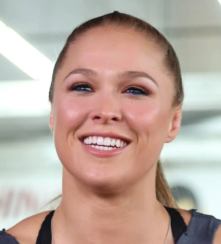 Ronda Rousey honors Marine Corps Ball date