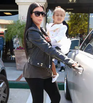 Balmain creative director designs jackets for Kim Kardashian's daughter