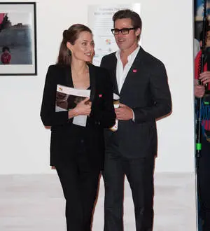 PETA gift Angelina and Brad with rescued chinchillas