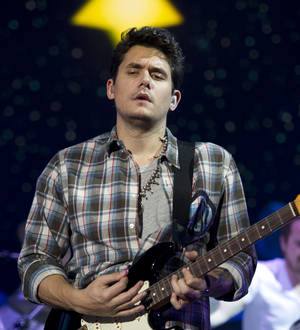 Katy Perry joins John Mayer onstage in New York