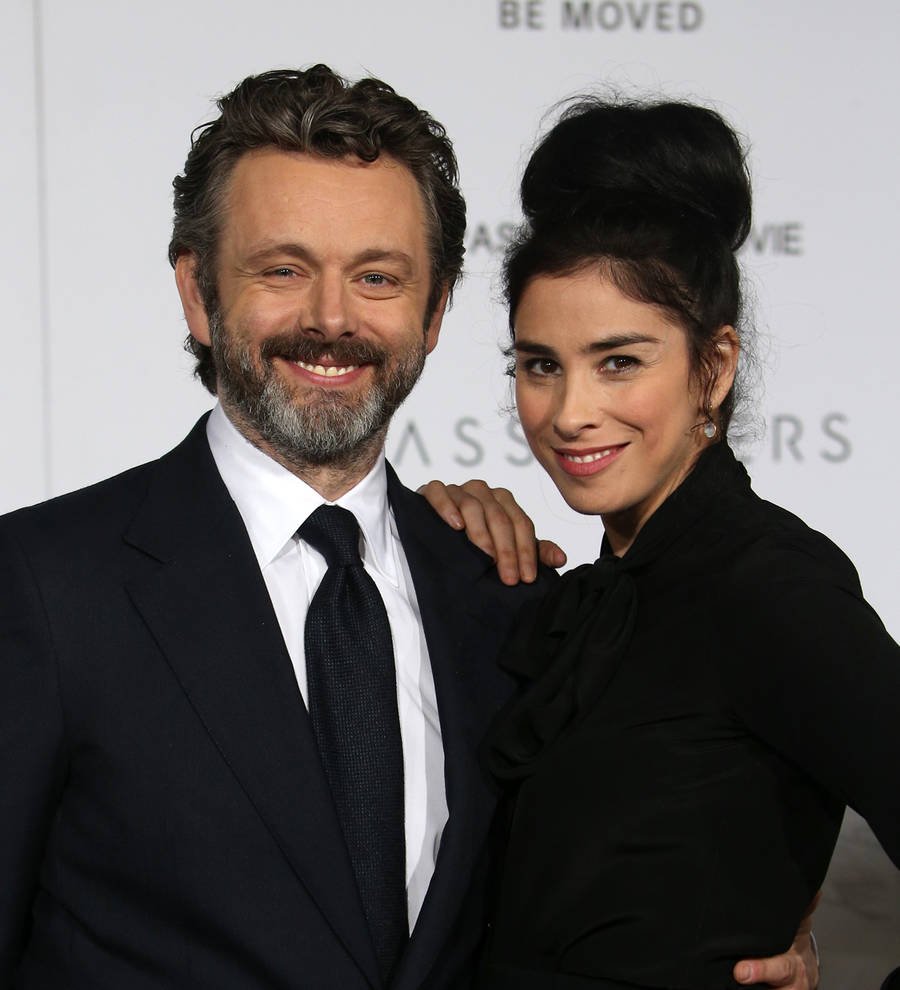 Sarah Silverman and Michael Sheen's romance has become long-distance