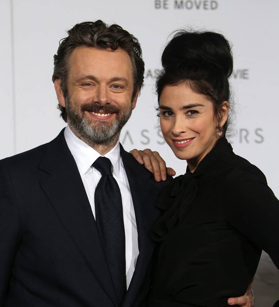 Sarah Silverman and Michael Sheen's romance has become long-distance