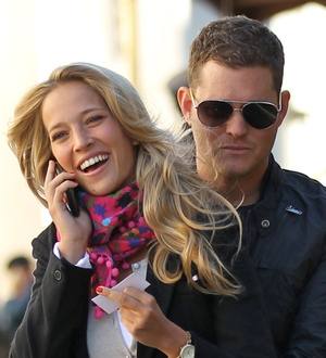 Michael Buble enjoys Skype dates with wife