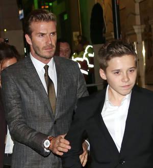 David Beckham's son has soccer trial for London team