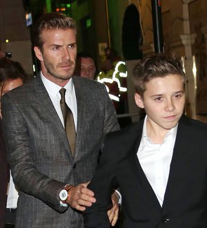 David Beckham's son has soccer trial for London team