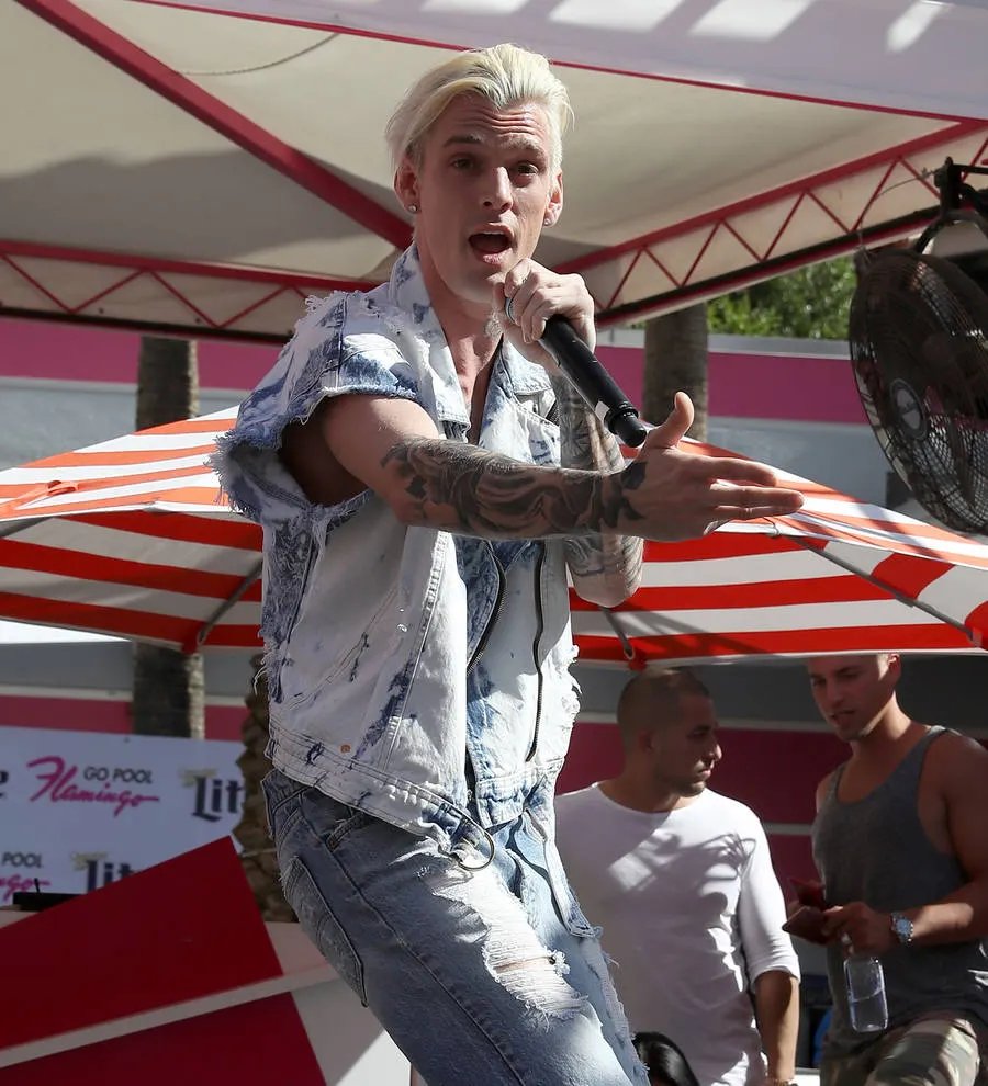Aaron Carter taking a break from Twitter