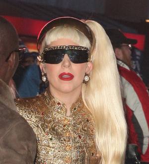 Lady Gaga given sex toy onstage