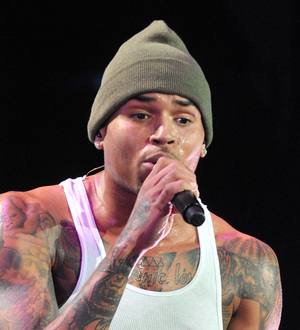 Chris Brown selling puppies