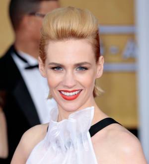 January Jones losing hair due to dye jobs