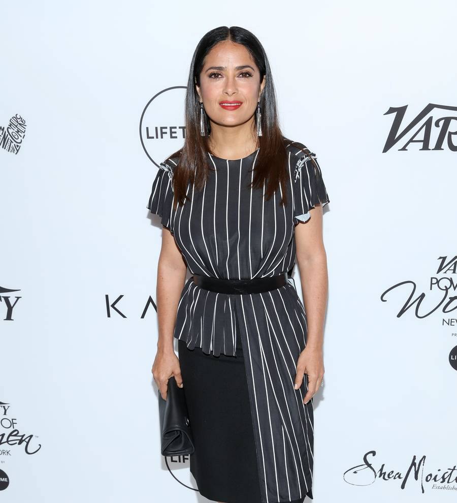 Salma Hayek left embarrassed after her dogs crashed a wedding