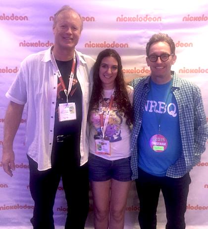 Comic-Con 2015: "Spongebob" Stars Cement Their BFF Status!