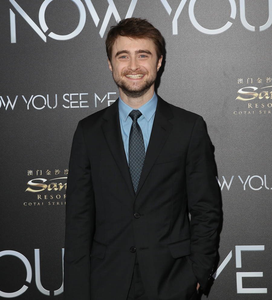Daniel Radcliffe achieved Jungle look with fish and protein bars
