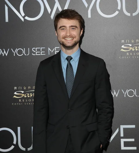 Daniel Radcliffe achieved Jungle look with fish and protein bars