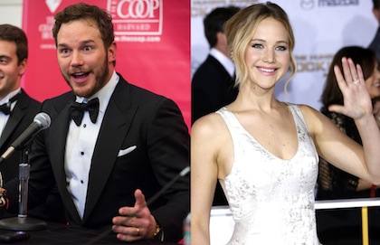 America's Sweethearts Chris Pratt & Jennifer Lawrence Teaming Up for Sci-Fi Rom-Com!
