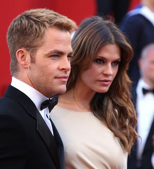 Chris Pine shows off girlfriend at Cannes