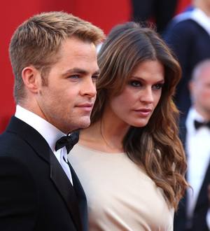 Chris Pine shows off girlfriend at Cannes