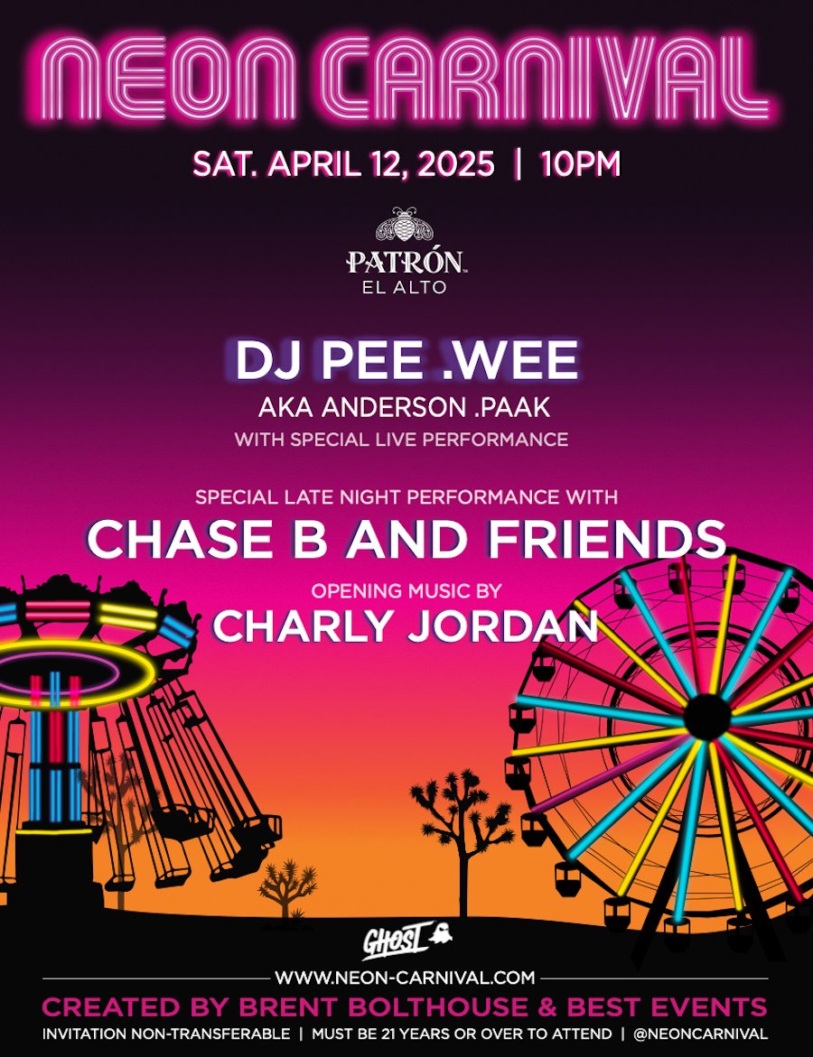 Neon Carnival Returns To Light Up The Desert This Weekend!