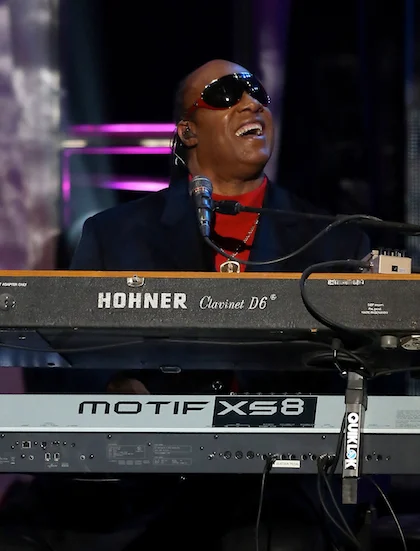 We're Up All Night at the Grammys with... Stevie Wonder!