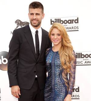Shakira and sons support Gerard Pique at Spanish soccer awards