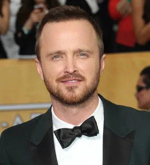 Aaron Paul mingles with fans at iconic bar