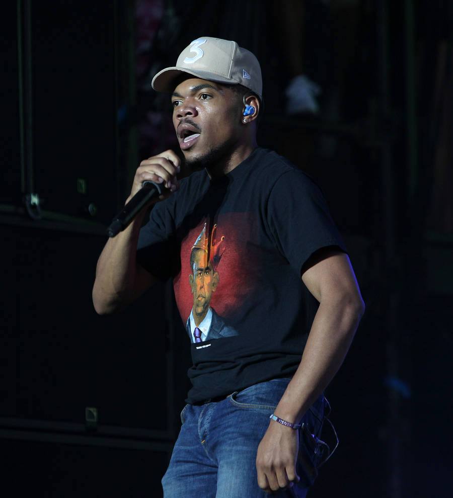 Chance the Rapper stunned by Barack Obama message at parade gig