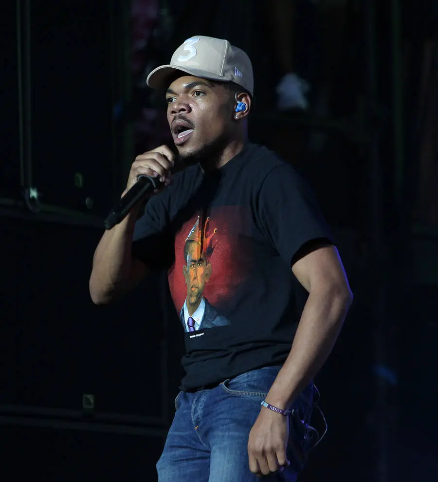 Chance the Rapper stunned by Barack Obama message at parade gig