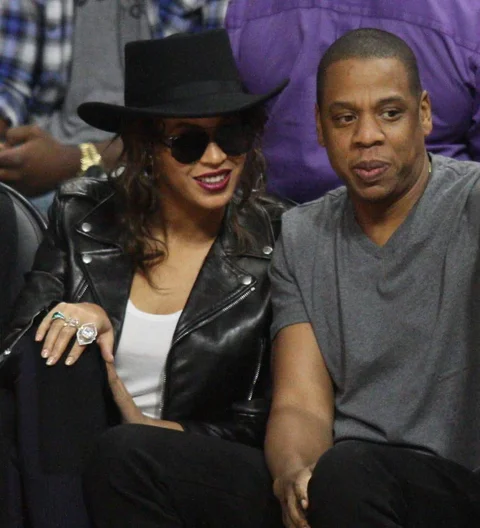 Beyonce and JAY-Z make rare public appearance at Rihanna's Diamond Ball