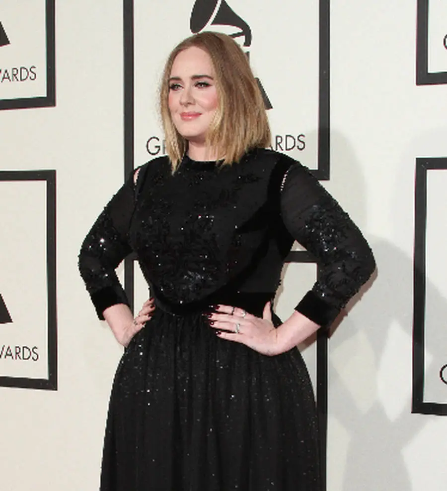 Adele shares spotlight with viral video singers