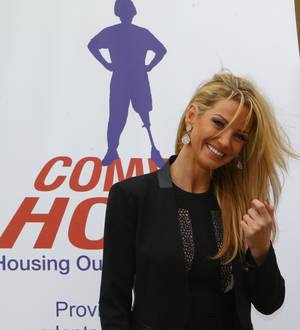 Sarah Harding eyes trip to Afghanistan
