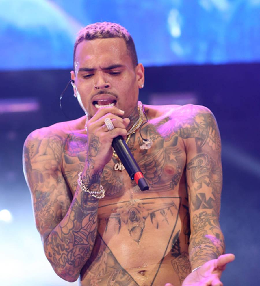 Chris Brown blasted by Rihanna's fans after commenting on ex's sexy picture