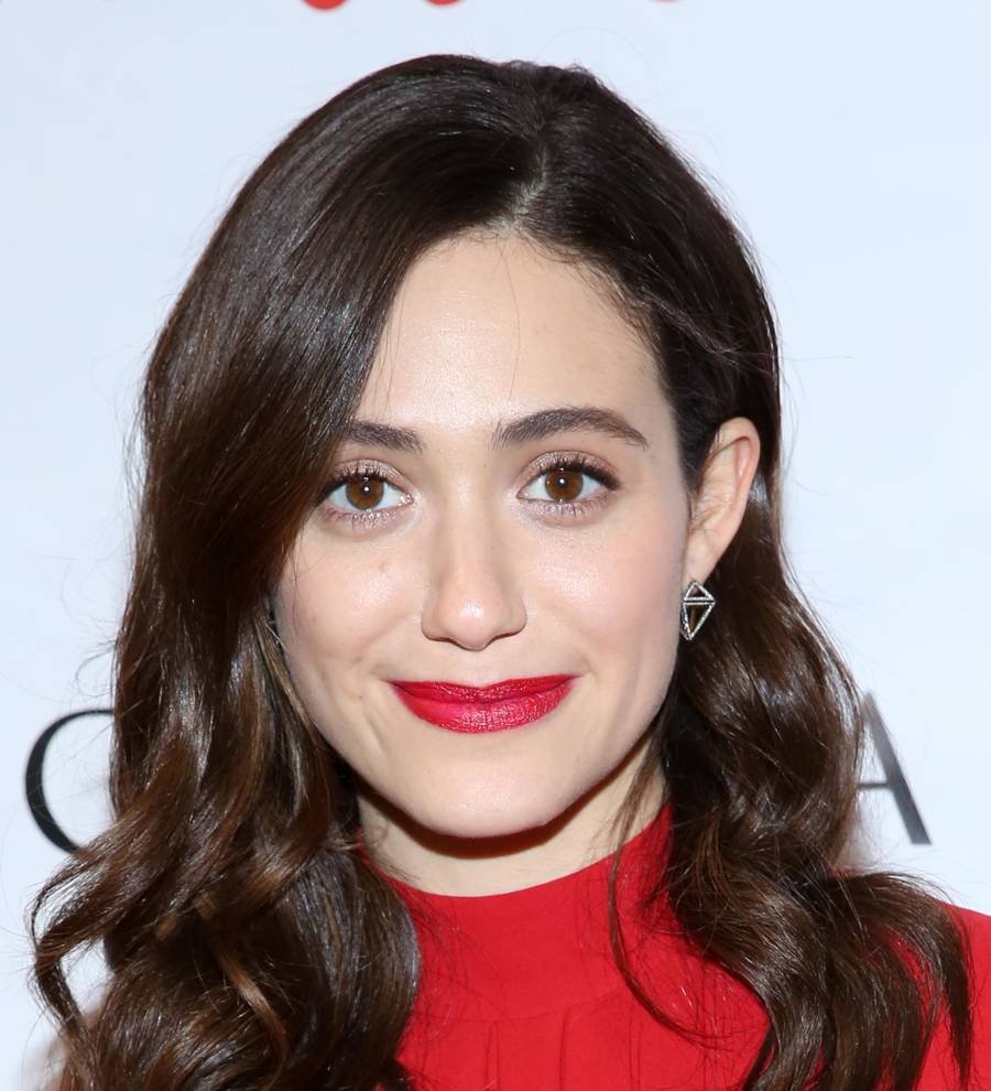 Emmy Rossum spent New Year cliff diving in Anguilla