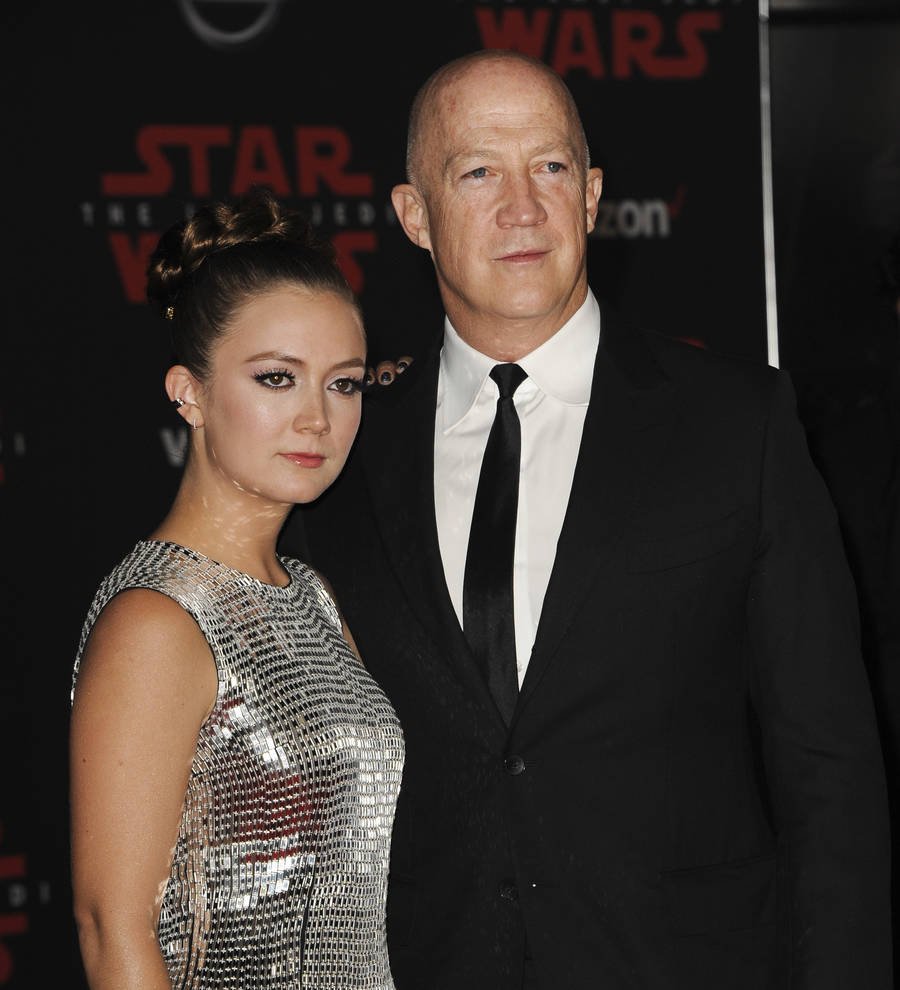 Billie Lourd remembers mother Carrie Fisher on tribute trip with her dad