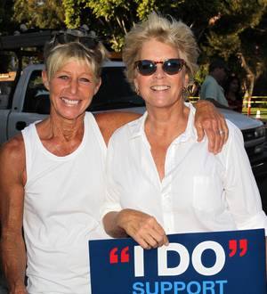 Meredith Baxter met her wife during sobriety calls