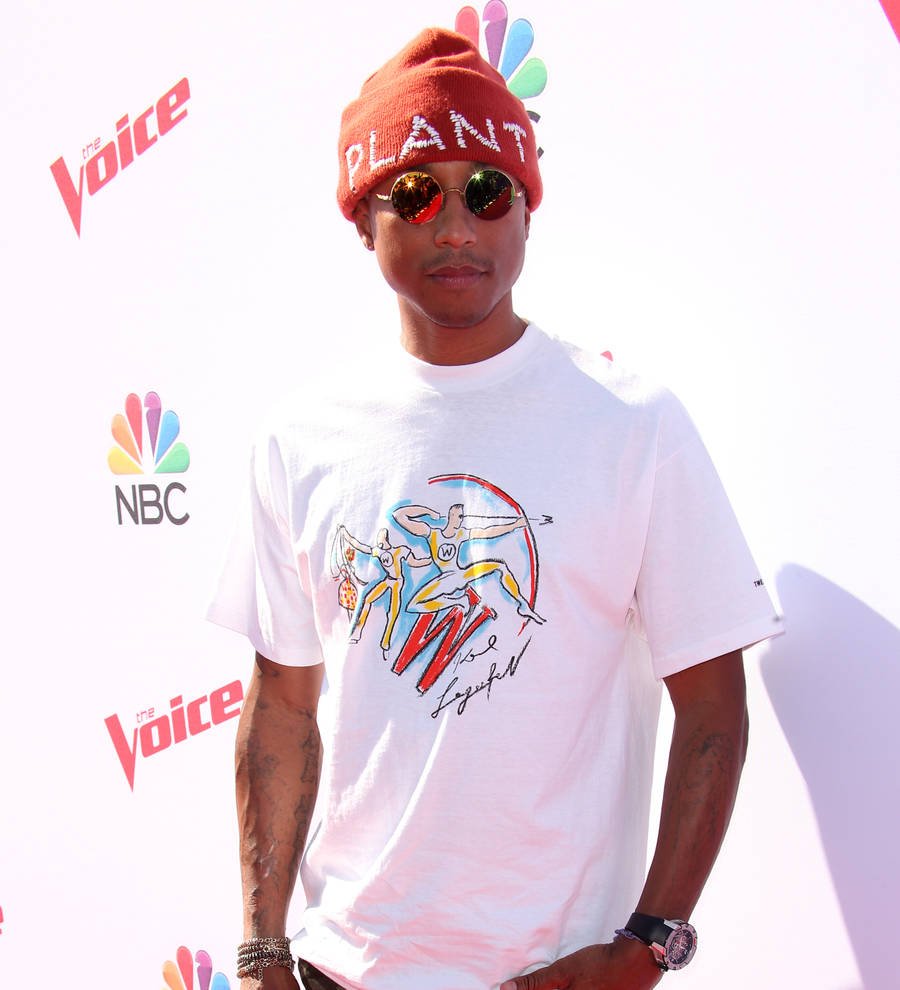 Pharrell Williams takes style cues from regular people