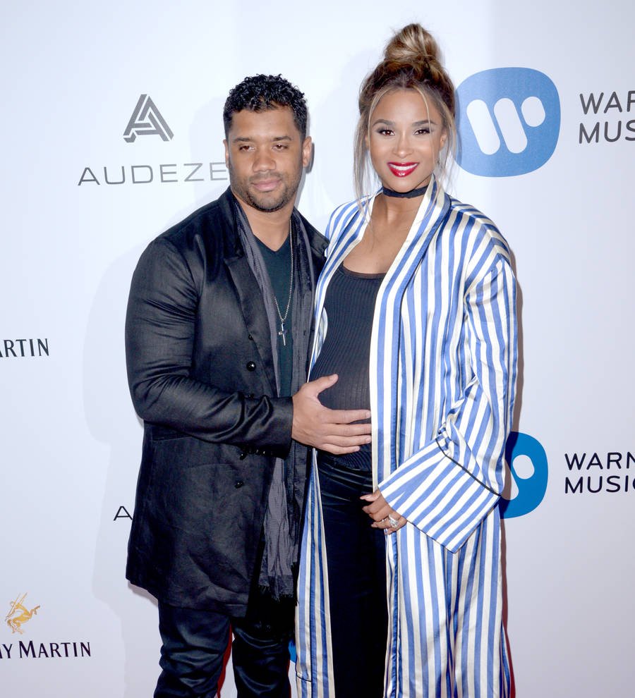 Ciara races down the Great Wall of China with her baby daughter